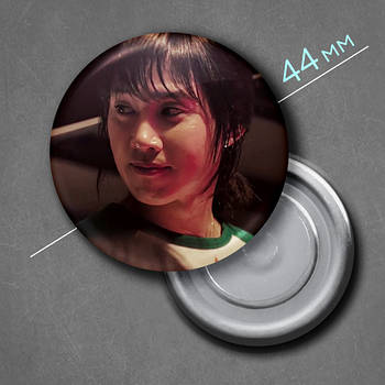 "Гравець 120 (Гра в кальмара 2 / Squid Game 2)" магніт круглий Ø44 мм