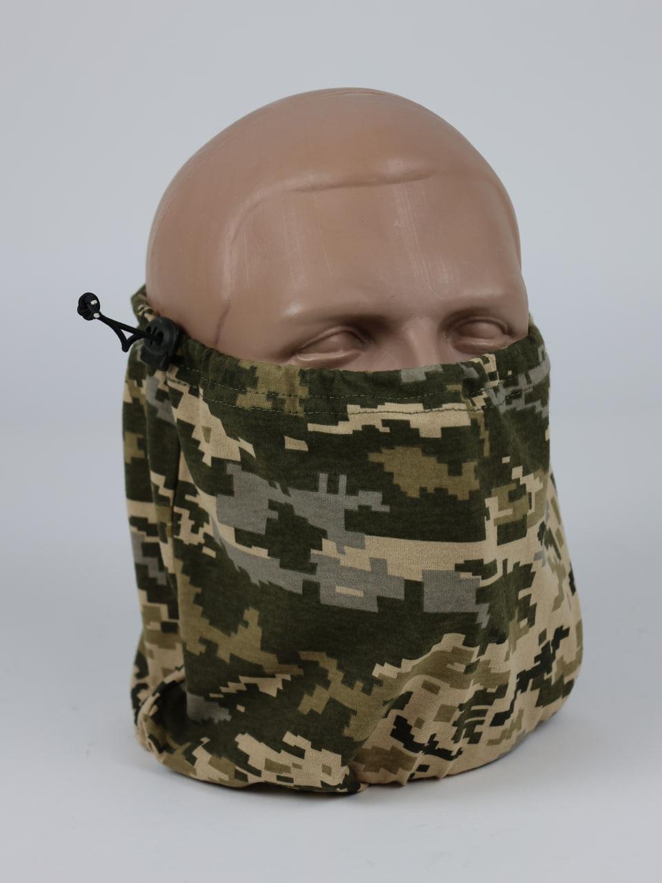 Баф трикотажний Світлий піксель