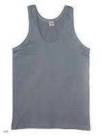 Чоловіча майка Узбекистан бавовна БАТАЛ, темно-сіра, 64р