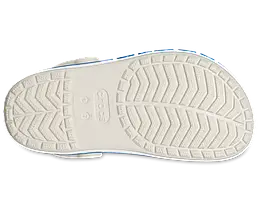 Crocs Bayaband Clog Stucco/Bright Cobalt — жіночі сабо Крокс Бежеві/Блакитні, фото 5