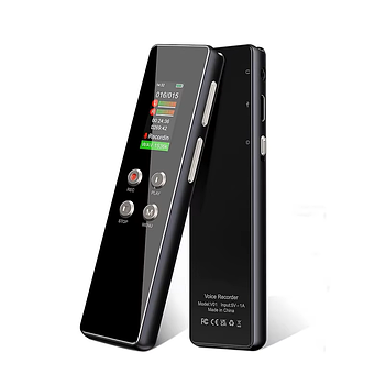 Міні диктофон Benjie V01 64gb цифровий MP3 плеєр з динаміком металевий