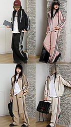 Підлітковий спортивний костюм для дівчинки в рожевому кольорі