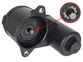 Audi A6 C6 04-11 моторчик ручного гальма 6 зубців арт DA-20195