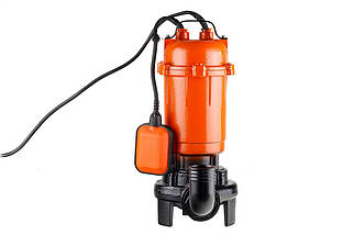 Фекальний насос Rebiner RWP-2850S з поплавком та подрібнювачем (для брудної води)