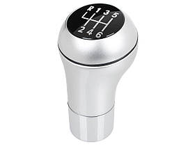 BMW E39 E46 E53 E60 E61 e81 E82 E83 E85 E87 E90 E91 E92 E93 ручка перемикання передач срібло+хром 6 передач