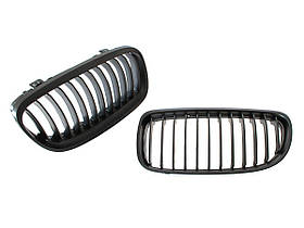 BMW 3 E90 E91 FL 08-11 решітка між фарами (ніздрі) ліва + права комплект. чорні