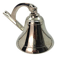 Дзвон ринду бронзовий з хромованим покриттям (d-10, h-10 см), фото 4