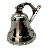 Дзвон ринду бронзовий з хромованим покриттям (d-10, h-10 см), фото 5