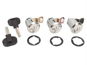 Citroen Xsara 1997-вставки замків дверей + кришки багажника 3 шт. комплект.