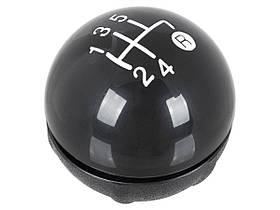 Fiat 500 2007 - ручка перемикання передач чорна 5 передач