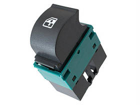 Fiat Doblo 2005 - Кнопка стеклоподьемника зелено-чорний ліва сторона арт DA-8201