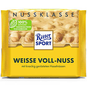 Шоколад Ritter Sport Weisse Voll-Nuss 100g