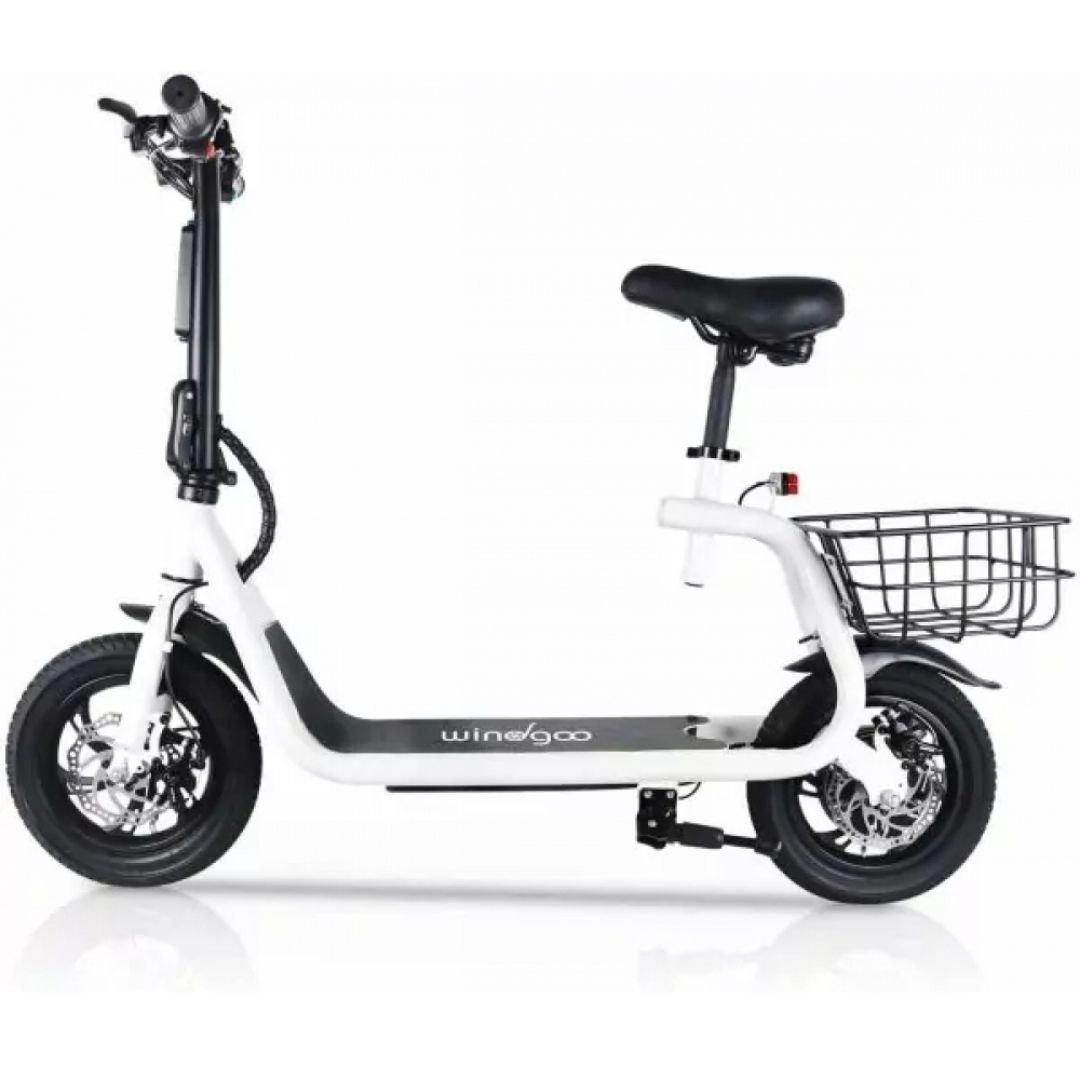 Електросамокат Windgoo B9 500W із сидінням Білий, фото 1