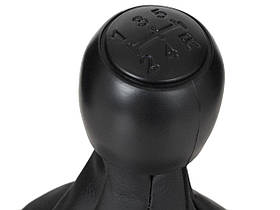 Fiat Panda 2003 - ручка перемикання передач чорний + чохол 5 передач