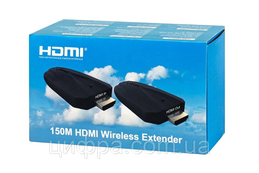 Комплект бездротового подовжувача HDMI D-Tech DT-7063