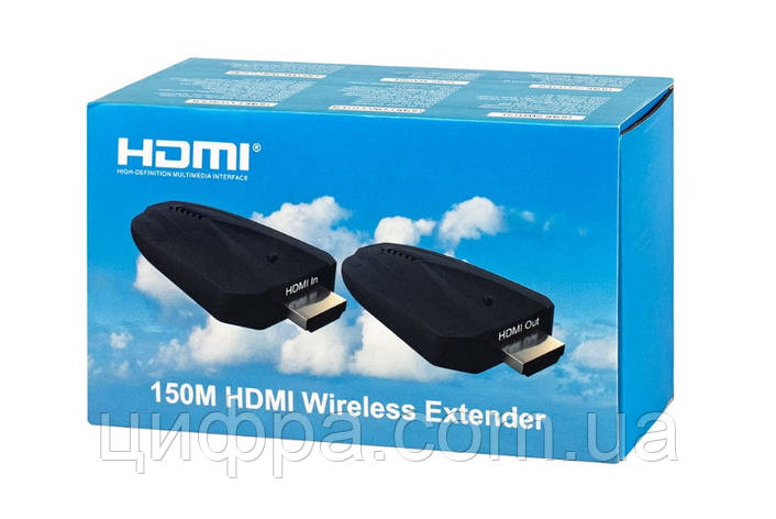 Комплект бездротового подовжувача HDMI D-Tech DT-7063, фото 1