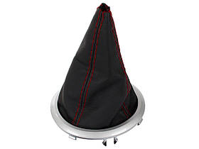 Fiat Sedici 04-14 чохол ручки перемикання передач чорний + рамка сіра