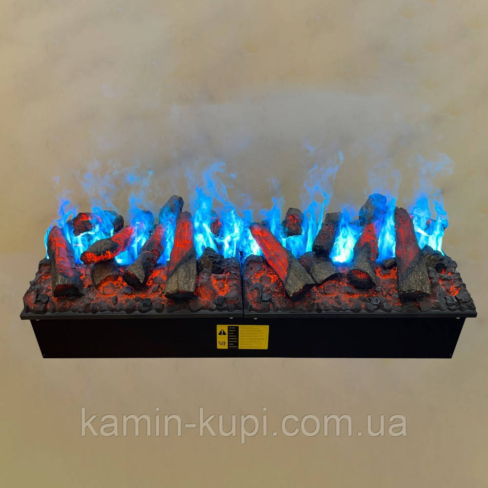 Електрокамін Dimplex Cassette 1000 Multicolor P SS (підключення до води, з дровами), фото 1