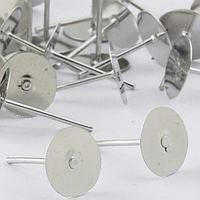 Швензи-гвіздок 8мм к.срібний (+-24шт)