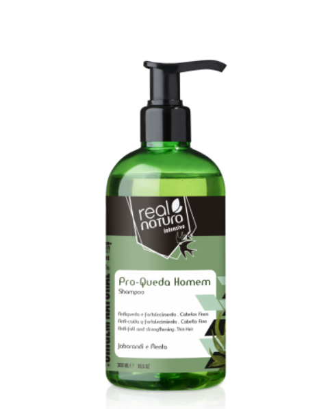 Шампунь чоловічий Real Natura Pro-Queda Homem Shampoo