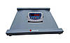 Платформні ваги 500 кг (960х1000 мм) наїзні низькопрофільні, з вбудованими пандусами, фото 2