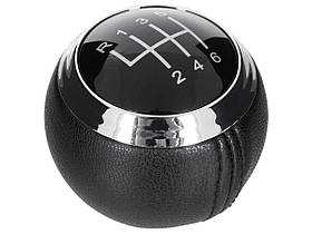 Hyundai Veloster 11-18 ручка перемикання передач чорна шкіра 6 передач