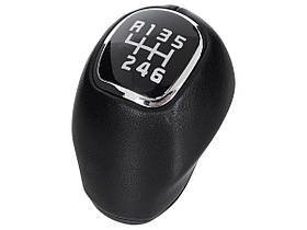 Kia Sportage III 09-15 ручка перемикання передач чорна шкіра 6 передач