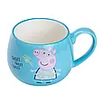 Набір посуду для дитини Peppa Pig тарілка та чашка подарунковий комплект дитячого посуду, фото 6