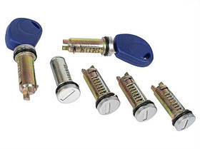 Iveco Daily 2006 - личинки замка 6 шт. комплект., арт. DA-15282