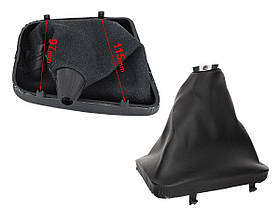 Mercedes W211 E-Class 02-09 ручка перемикання передач чорний колір 6 ступка + чохол