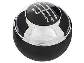 Міні R50 00-06 ручка перемикання передач чорний + хром 6 передач, арт. DA-21015