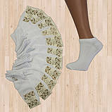 Шкарпетки жіночі ALBA короткі білі 37-39р | 12 пар, фото 2