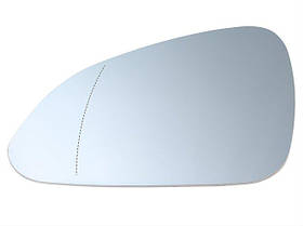 Opel Insignia 08-13 вкладиш дзеркала з обігрівом ліва сторона