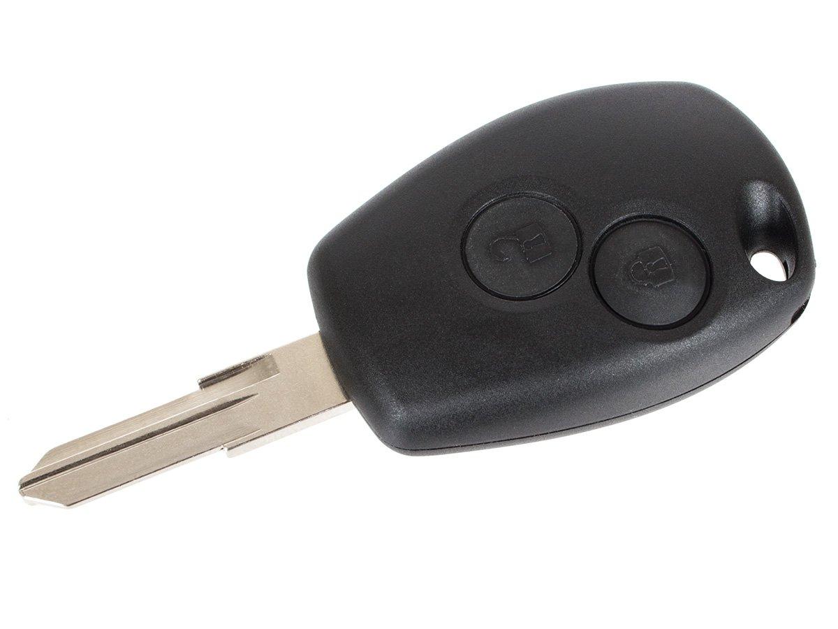 Renault Clio II III Master III Modus Kangoo Thalia хіт корпус ключа 2 кнопки без отвору, арт. DA-16855