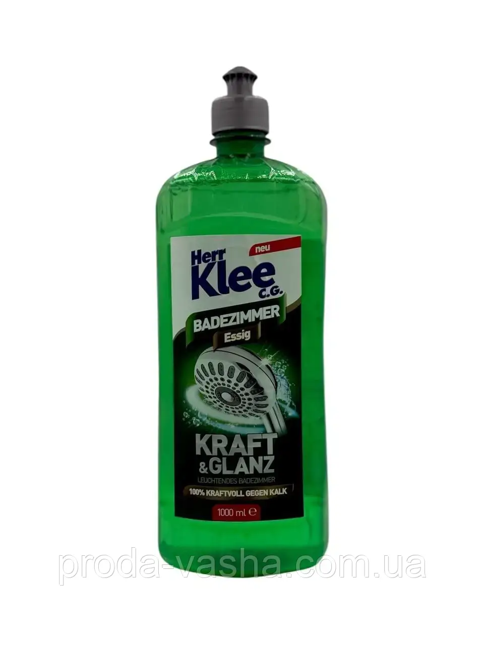 Рідина для ванни Herr Klee Badezimmer Essig 1л