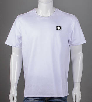 Футболка батал Calvin Klein 2505б (Уп.4шт 3XL,4XL), Білий