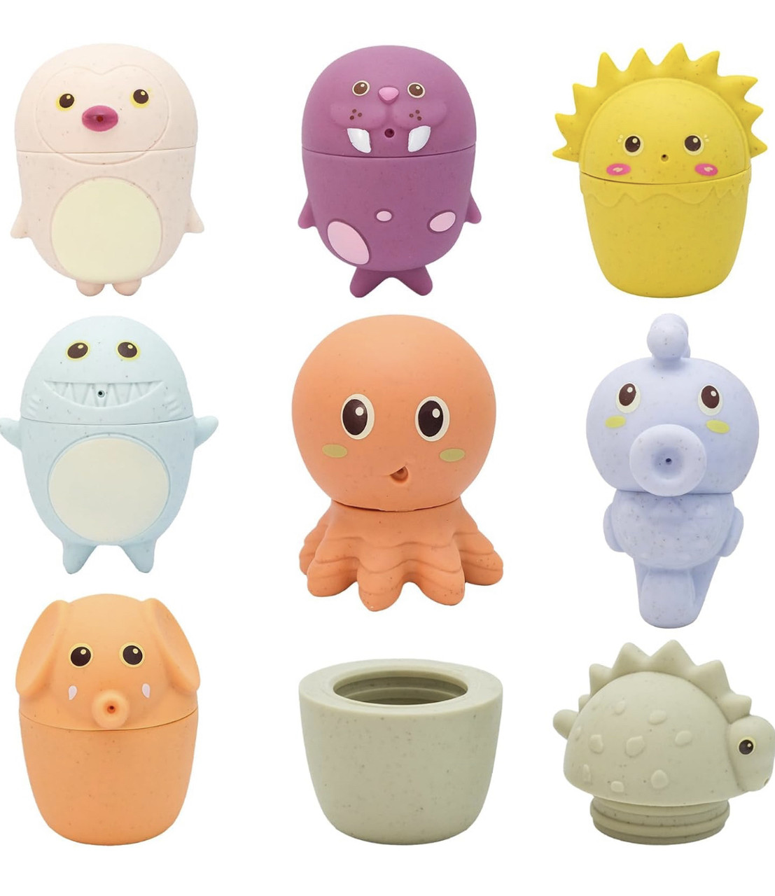 Іграшка для ванни Dhnvcud з 8 предметів, фото 1