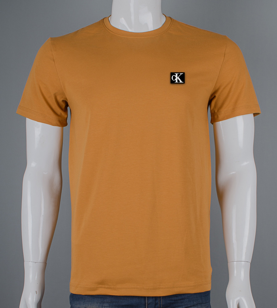 Футболка чоловіча Calvin Klein 2505м (Уп.4шт M-XXL), Гірчиця