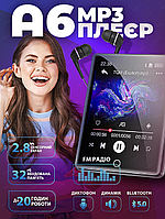 MP3 плеєр Benjie A6 2,8" Bluetooth 5.0 Hi-Fi 32Gb із зовнішнім динаміком Type C металевий, фото 3