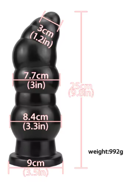 Великий анальний мастурбатор Anal Dildo Large Butt Plug Велика анальна пробка анальні буси Розширювач ануса 25 см