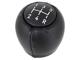 Saab 9-3 98-02 ручка перемикання передач чорна штучна шкіра 5 передач