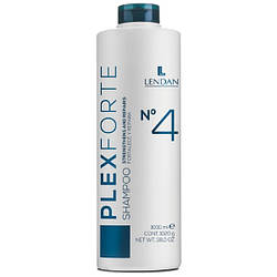 Шампунь №4 для відновлення волосся LENDAN PLEX FORTE SHAMPOO 1000 мл