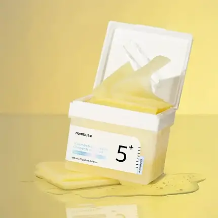 Педи для обличчя з ніацинамідом Numbuzin No.5 Vitamin Niacinamide Concentrated Pad180ml/70шт, фото 3