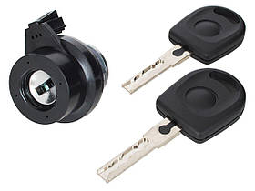 VW Jetta III 2005 - личинка замка запалювання + 2 ключа, арт. DA-16894