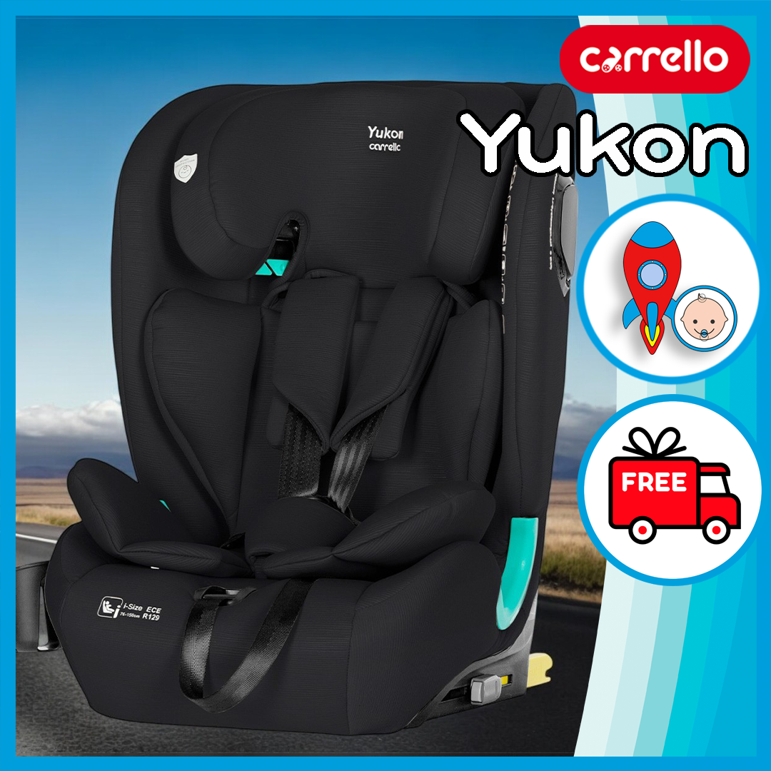 Поворотне дитяче автокрісло Yukon CRL-15808 i-Size від 9 місяців до 12 років