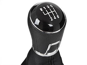 VW Jetta 2013 - ручка перемикання передач + чохол з хромованою рамкою 6 передач