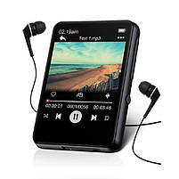 MP3 плеєр Benjie M4 2,4" Bluetooth 5.0 Hi-Fi 32Gb із зовнішнім динаміком Type C металевий, фото 6