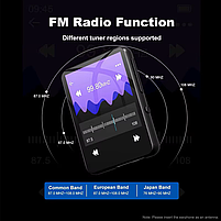 MP3 плеєр Benjie M4 2,4" Bluetooth 5.0 Hi-Fi 32Gb із зовнішнім динаміком Type C металевий, фото 5