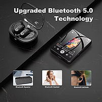 MP3 плеєр Benjie M4 2,4" Bluetooth 5.0 Hi-Fi 32Gb із зовнішнім динаміком Type C металевий, фото 7