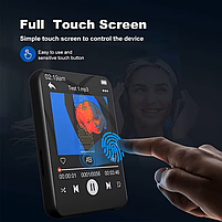 MP3 плеєр Benjie M4 2,4" Bluetooth 5.0 Hi-Fi 32Gb із зовнішнім динаміком Type C металевий, фото 8